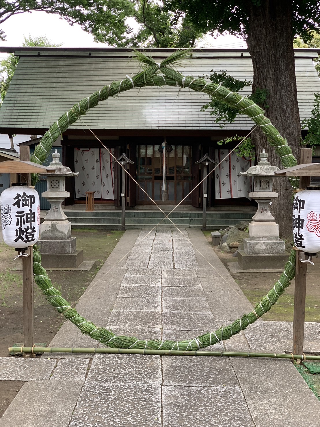 令和7年 夏越の大祓 茅の輪くぐり
